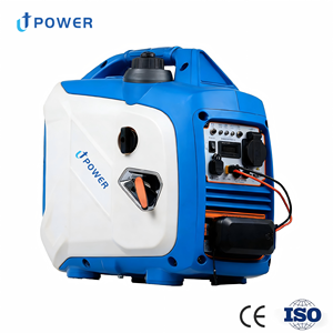 Générateur d'électricité portable silencieux à essence 5 kW 220 V 50 Hz avec démarrage à distance et moteur refroidi par air pour le camping - Offre spéciale - Product Image 1