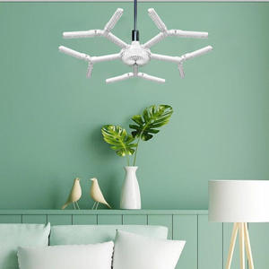 Indoor Versatile <b>Snowflake</b> GB E27 Free Folding Leaf Bedroom Styling LED RGB Anti-Glare <b>Light</b> - Product Image 1