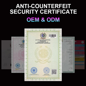 Custom High Quality Watermark Security <strong>Certificate</strong> Printing Service <strong>for</strong> Degree <strong>Certificate</strong> with Clear Print - Product Image 5