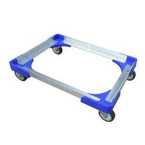 4 Wheel Commercial Industrial Heavy Duty Durable Platform Plastic Moving Dolly