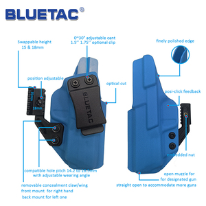 Bluetac Tactical Kydex Iwb Super Duurzaam Holster Met Verwijderbare Zijklauw - Product Image 3