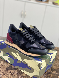 Nuevos zapatos casuales de alta calidad y cómodos para hombres y mujeres. Zapatillas para correr de cuero genuino, antideslizantes y modernas. - Product Image 3