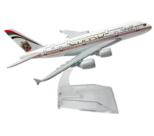 促销和商务礼品1:400比例16厘米A380 A350 A330 A320空中巴士飞机型号 - Product Image 5