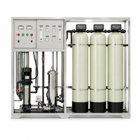 Système d'osmose inverse industriel sur châssis 1000 LPH avec réservoir sous pression, pompe et PLC pour la filtration et la récupération des eaux usées