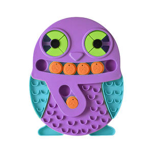 Gioco Interattivo per Cani a Forma di Gufo, Ciotola Dispensatrice di Cibo, Puzzle Olfattivo per Gatti, Palla Dispensatrice di Cibo, Gioco Intelligente per Animali Domestici, Piatto per Alimentazione Lenta - Product Image 2