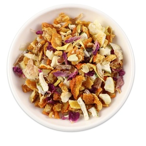 Natural Kumquat Lemon Blended Fruit Tea with Pineapple Double Red <strong>Rose</strong> Chrysanthemum Loose Tea for Hot Cold Brew Bulk Wholesale - Product Image 5