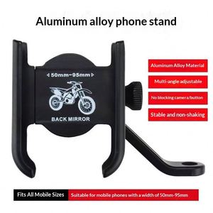 Soporte de Teléfono para Bicicleta de Aleación de Aluminio, Soporte de Navegación para Vehículos Eléctricos, Soporte de Navegación para Motocicleta - Product Image 2