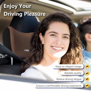 <span class=keywords><strong>Coussin</strong></span> pour le cou de la voiture 2 pièces, ultra confortable, doux, appuie-tête, améliore le confort de <span class=keywords><strong>conduite</strong></span> et de voyage, comme un nuage. - Product Image 4