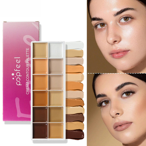 <span class=keywords><strong>Corrector</strong></span> en Crema Mineral Natural POPFEEL <span class=keywords><strong>de</strong></span> 12 Colores para <span class=keywords><strong>Ojeras</strong></span>, <span class=keywords><strong>Marcas</strong></span> <span class=keywords><strong>de</strong></span> Acné, Eliminación <span class=keywords><strong>de</strong></span> Pecas, Iluminador del Tono <span class=keywords><strong>de</strong></span> Piel para Todo Tipo <span class=keywords><strong>de</strong></span> Piel - Product Image 2
