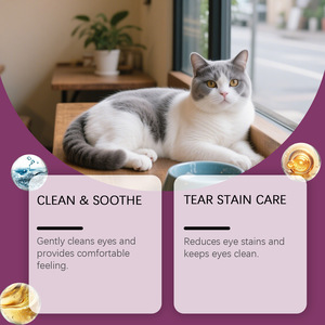 <span class=keywords><strong>Gotas</strong></span> Oftálmicas <span class=keywords><strong>para</strong></span> Mascotas OEM ODM <span class=keywords><strong>para</strong></span> Gatos y Perros, Eliminan Manchas de Lágrimas, Hidratan, Limpian Suavemente, Cuidado Ocular Calmante - Product Image 2