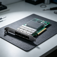 Cartes réseau Intel X710 DA2, adaptateur de serveur double port SFP 10G optimisé pour la virtualisation de la transmission de données d'entreprise