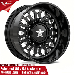 Rines de Aleación Forjada American Force 6N29 OVERHAUL Todoterreno de 20, 22, 24 y 26 Pulgadas 6x135 para Ford <span class=keywords><strong>Bronco</strong></span> Raptor Edición Code Orange - Product Image 1