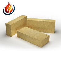 Brique réfractaire en argile à haute teneur en alumine, résistante aux chocs thermiques, faible expansion thermique, haute réfractarité 1770-2000°C, 230x114x65mm