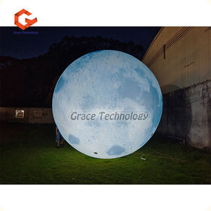 Éclairage LED Ballons gonflables Lune Planète Terre Lune Système <span class=keywords><strong>solaire</strong></span> suspendu Ballon Neuf Planètes pour décoration de fête - Product Image 6