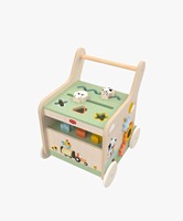 Marche-bébé en bois Tiny Love sur le thème des agriculteurs pour bébés et tout-petits de 6 mois à 3 ans, capacité de charge de 15 kg