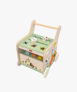 Tiny Love Trotteur d'activités en bois Farmers, Jouet pour enfants très populaire, Trotteur bébé, Jouet pour enfants de 6 mois à 3 ans - Product Image 1