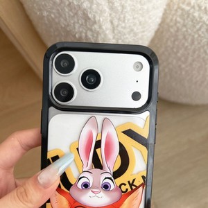 เคสโทรศัพท์ใสลายการ์ตูนอนิเมะ จูดี้ กระต่ายจอมแก่น น่ารัก แมว KT สำหรับ iPhone 11 12 pro max 13 15 16 17 Air  อะคริลิค ป้องกัน - Product Image 3