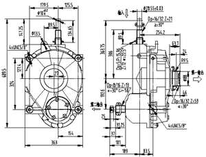 Caja de Cambios Planetaria Ever-Power para Empacadora Agrícola, Accionada por Toma de Fuerza del Tractor, Piezas de Repuesto, Garantía de 3 Años, Certificación ISO9001 - Product Image 2