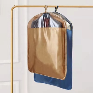 Sac de rangement pour vêtements Housse <span class=keywords><strong>anti</strong></span>-poussière <span class=keywords><strong>anti</strong></span>-<span class=keywords><strong>mites</strong></span> sans rides pour sac de vêtement de costume de collaps réutilisable en polyester - Product Image 2