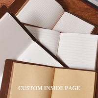 Carnet de notes à couverture rigide avec logo personnalisé B5,A5,A6 Logo cadeau gravé au laser PU Carnet de notes Journal Plan Book Personnalisable