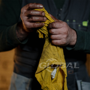 Bolsas al por mayor de trapos de algodón 100% de colores mixtos, trapos de camiseta, paños de limpieza industrial para garajes y talleres - Product Image 5
