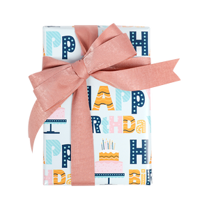 2025 papel de regalo de cumpleaños para niños 43*300 cm embalaje de papel de regalo - Product Image 1