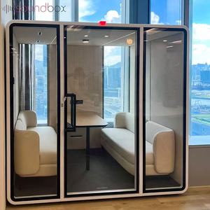 Cabina de Reuniones Acústica para Espacios de Trabajo Interiores, Cabina Telefónica para Oficina, para Ventas - Product Image 5