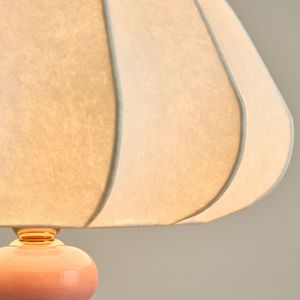 Modern Minimalist Ceramic Table <b>Lamp</b> <b>Led</b> <b>Light</b> Source E27 Switch Control Home Bedroom Decor Luxury Ambient Lighting - Product Image 3