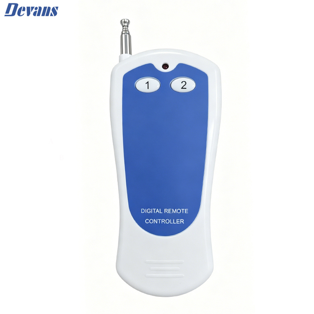 Long Distance With Antenna 433MHz/315MHz Wireless RF Remotes Control Learning Code 1527 12-key Transmitter Door Opener Factory