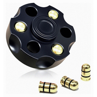 Jouet de promotion de haute qualité, revolver, fidget spinner, roulette tournante, fidget spinner en alliage métallique, cube fidget pour adultes