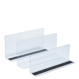 Diviseur d'étagère de supermarché en plastique de qualité supérieure avec aimant - Product Image 1