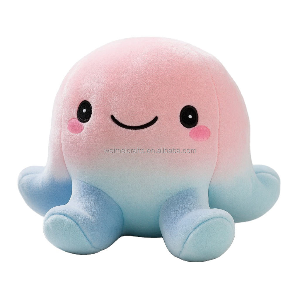 Pulpito Peluche Pulpito Reversible Color Rosa Peluche Pulpo