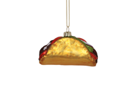 Handgemaakte kerstglazen decoratieve voedselvormige creatieve hanger Kerstboomdecoratie etalagepresentatie