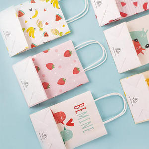 Bolsas de Papel Kraft para Empaque de Compras, Bolsas de Regalo Personalizadas para Joyería, Fabricante de Bolsas para Llevar, Bolsas para Té con Leche - Product Image 2