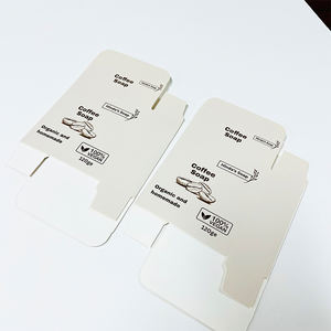 Boîte d'emballage de savon à café végétalien 100% biologique et maison de marque personnelle personnalisée - Product Image 2