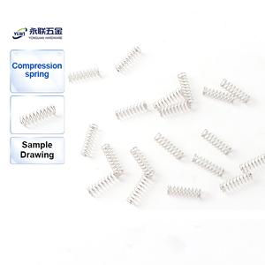 Hoogwaardige op maat gemaakte compressieveren, duurzaam SUS304 roestvrij staal, groothandel draadvormgeving, ODM OEM veren - Product Image 1