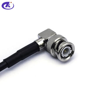 Conjunto de cable Coaxial <span class=keywords><strong>RG58</strong></span>, conector RF, BNC macho, ángulo recto en ambos lados, 85mm - Product Image 5