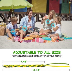 Pulsera Repelente de Mosquitos Herbal Ecológica, 12 Unidades, Correa de Cuero Ajustable, 350 Horas de Protección para Todas las Edades - Product Image 6