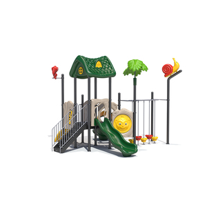 Attrezzatura <span class=keywords><strong>da</strong></span> gioco commerciale per esterni a tema Casa sull'albero Orest, scivolo per bambini, struttura <span class=keywords><strong>da</strong></span> gioco per asili e parchi - Product Image 2