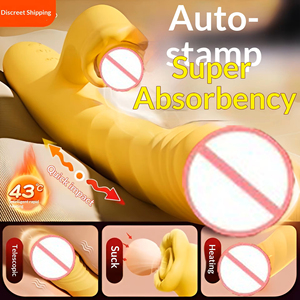 เครื่องสั่นสำหรับผู้หญิง อุปกรณ์ช่วยสำเร็จความใคร่ ของเล่นผู้<span class=keywords><strong>ใหญ่</strong></span>สุดฮิต แกดเจ็ตสุดล้ำ พร้อมระบบทำความร้อน ดูดกระตุ้น อัตโนมัติ ยืดหดได้ ช่วยถึงจุดสุดยอด AV - Product Image 2