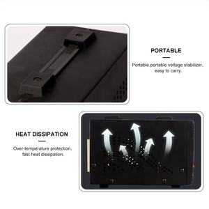 Оптовая продажа, стабилизатор источника питания, стабилизатор переменного тока, однофазный трансформатор EI, Китай, выходная мощность 220 ва, 110 В, 100-260 в - Product Image 5