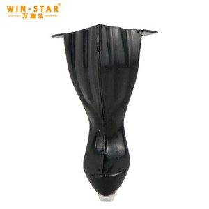 WINSTAR Parti di Mobili, Piedini in Metallo Eleganti di Alta Qualità per Mobile TV, <span class=keywords><strong>Gambe</strong></span> Economiche per Divano e Letto - Product Image 3