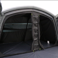 Grande tente gonflable imperméable pour 5-6 personnes, grande tente familiale/auvent