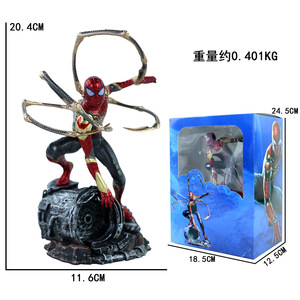 Action Figure 3D in PVC di Alta Qualità di Anime e Cartoni Marvel <span class=keywords><strong>Spider</strong></span>-<span class=keywords><strong>Man</strong></span>, Decorazioni da Tavolo alla Moda - Product Image 3