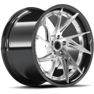 Nouvelles jantes de voiture en fibre de carbone de <span class=keywords><strong>18</strong></span> <span class=keywords><strong>pouces</strong></span>, 5x120 et 5x114.<span class=keywords><strong>3</strong></span>, jantes forgées en 2 parties, sur mesure pour <span class=keywords><strong>Tesla</strong></span> <span class=keywords><strong>Model</strong></span> S Jdm - Product Image 2