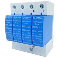 Module de protection contre les surtensions classe 1 T1 12,5 kA, interrupteur de protection contre les surtensions 10/350 ms, protection contre la foudre 275 V YiHe