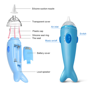 Appareil de soins de santé pour bébé, nettoyant pour nez, emballage en boîte de Silicone, aspirateur nasal Portable électrique - Product Image 2