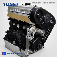 Moteur long bloc 4D56T 2,5 L, système d'alimentation en carburant Bosch VE, pompe de distribution, injection indirecte, Diesel pour Mitsubishi L200 Pajero
