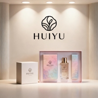Boîte à parfum de luxe personnalisée pour homme, en carton noir écologique, matériaux recyclés, fermeture magnétique haut de gamme