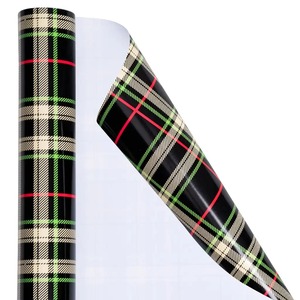 Custom Eco-Friendly Recyclable Plaid <b>Pattern</b> PE Coated <b>Paper</b> Roll Single Side Waterproof Gift Craft Packaging Offset Printing - Product Image 2